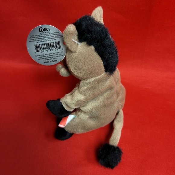 Coca Cola Italy Lors Italy The Wild Boar Bean Bag Stuffed Animal Toy 1999 - Picture 14 of 14